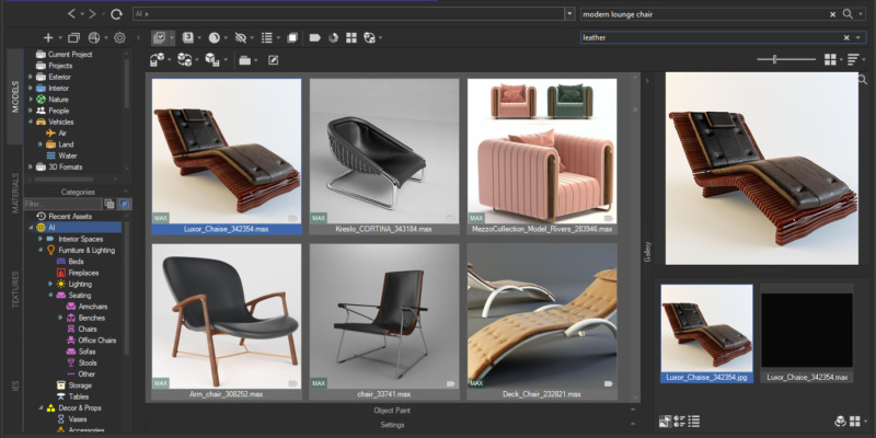 Categories describe an asset in as much detail as needed