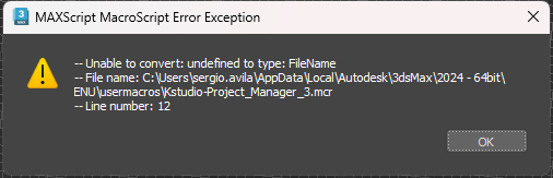 Project Manager doesn´t run well after installing last update. 